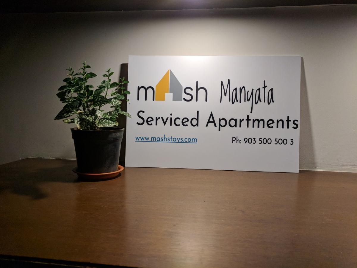 Mash Manyata Serviced Apartments Bangalore Exterior foto